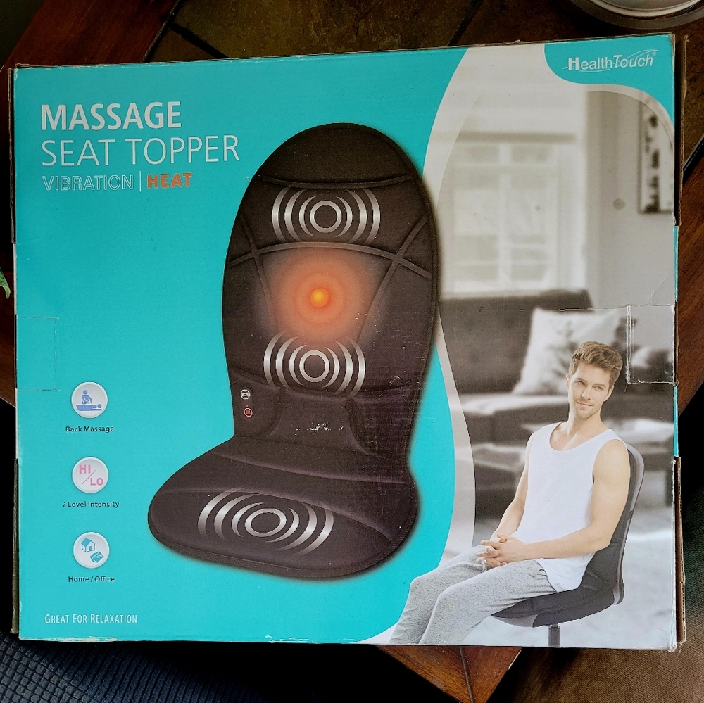 HEALTH TOUCH MASSAGE SEAT TOPPER - Picture 2 of 6
